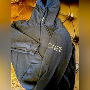 Once Upon A Time RARE crew hoodie OUAT dark blue size LARGE